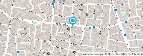 מפת הגעה אל אורגל חיים סוכנות לביטוח