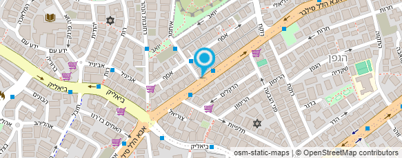 מפת הגעה אל ד"ר תבורי ניסים