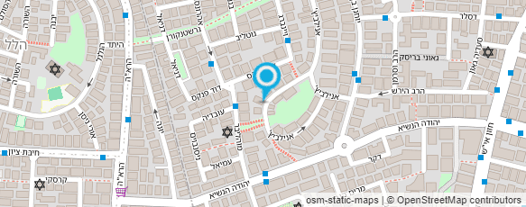 מפת הגעה אל חשמלאי אלחנן גורפינקל