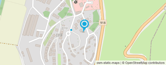 מפת הגעה אל גונן