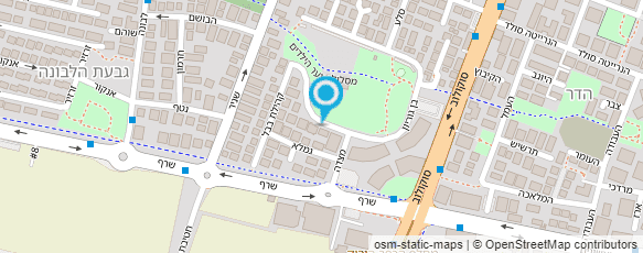 מפת הגעה אל פרופ' בליקשטיין יצחק