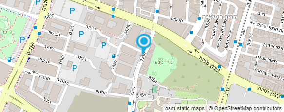 מפת הגעה אל המרכז הישראלי לטאי-צ'י