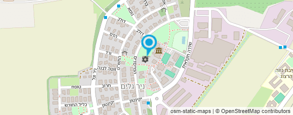 מפת הגעה אל ניר גלים