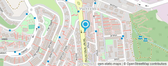 מפת הגעה אל ש. סגל