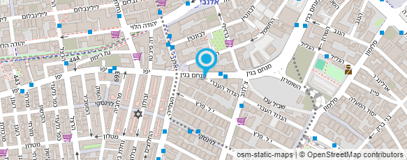 מפת הגעה אל אופנת ג'נודי - Jenudi מפת הגעה אל אופנת ג'נודי - Jenudi