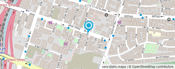 מפת הגעה אל מרחב אחסון במרכז