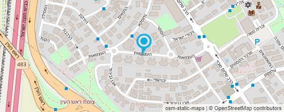 מפת הגעה אל י. שחף מהנדס בניין