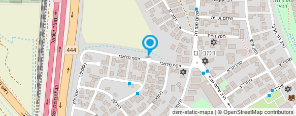 מפת הגעה אל מ.כ. אחזקה וניקיון