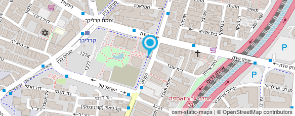 מפת הגעה אל מסגרית יחיאל