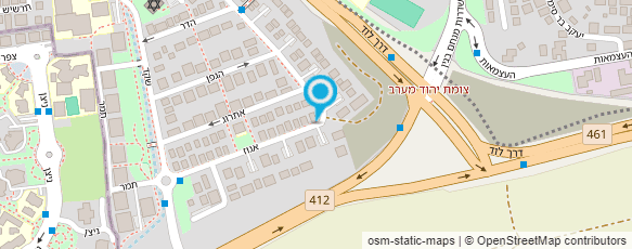 מפת הגעה אל פרצלינה מיכל