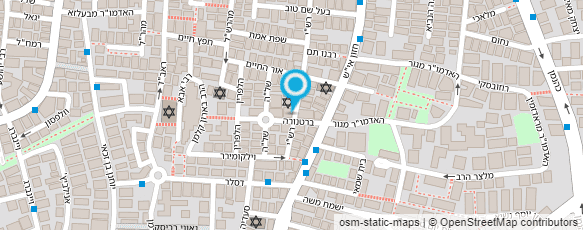 מפת הגעה אל רהיטי בוקצ'ין