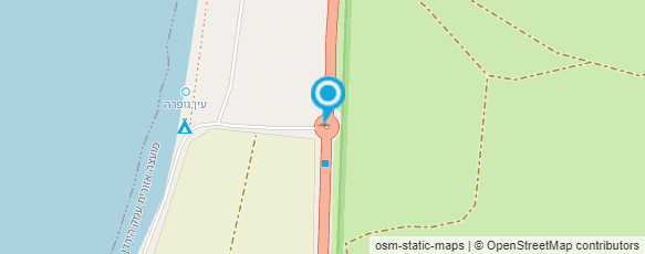 מפת הגעה אל חוף גופרה