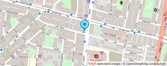 מפת הגעה אל פרופ' ליברמן ראובן