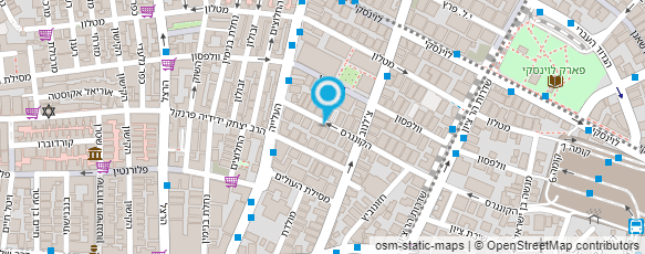 מפת הגעה אל אליאס יחזקאל - כלובים לציפורים