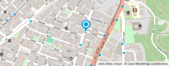 מפת הגעה אל פילדמן מיכאל-אדריכל