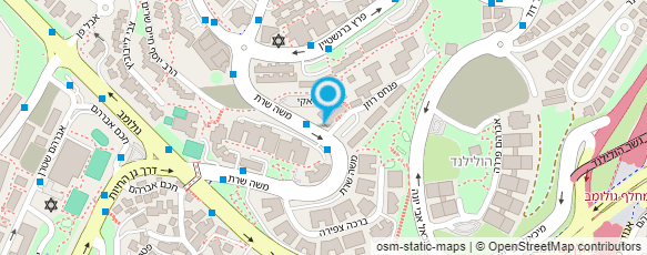 מפת הגעה אל שאול מנשה