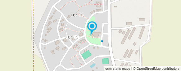 מפת הגעה אל ניר עוז