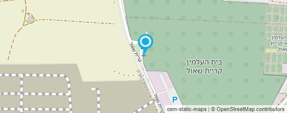 מפת הגעה אל הרצל מצבות