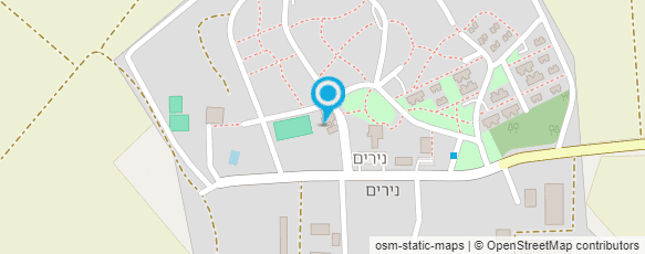 מפת הגעה אל נירים