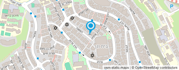 מפת הגעה אל זוסמן שרה מפת הגעה אל זוסמן שרה