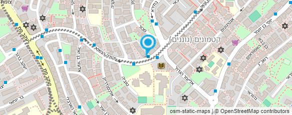 מפת הגעה אל וויצמן אינסטלציה