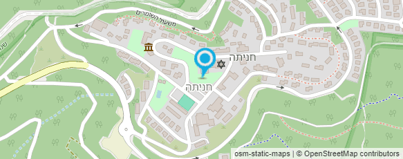 מפת הגעה אל חניתה