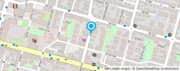 מפת הגעה אל וילון בכפר- וילונות מעוצבים