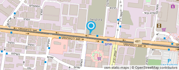 מפת הגעה אל מזמור הפקות בע"מ