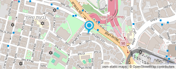 מפת הגעה אל א.י. מחסנים