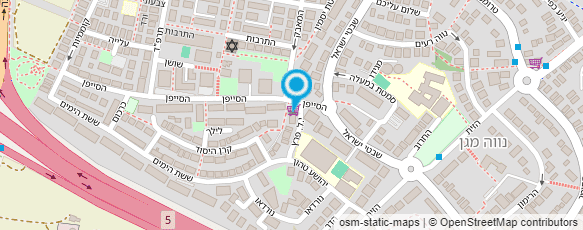 מפת הגעה אל פרקש-שעונים