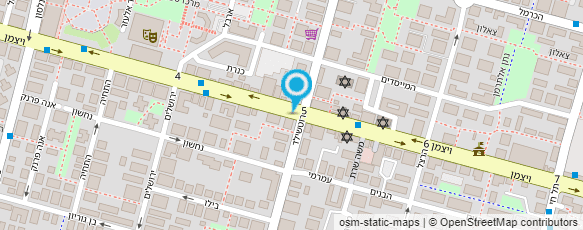 מפת הגעה אל נעלי ז'נט