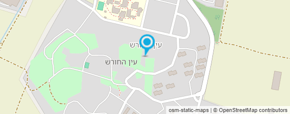 מפת הגעה אל עין החורש
