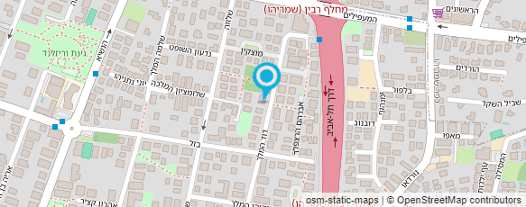 מפת הגעה אל הגלריה של זיוה תלם