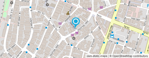 מפת הגעה אל ד"ר אריעם אליעזר