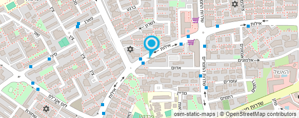 מפת הגעה אל עו"ד זיו זמרן