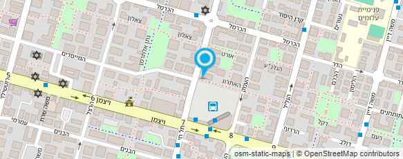 מפת הגעה אל חב' רוזנפלד-מצפי בע"מ