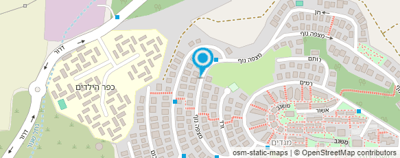 מפת הגעה אל אנש-גוזלי שרה - עם הפנים לעור