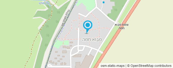 מפת הגעה אל מבוא חמה