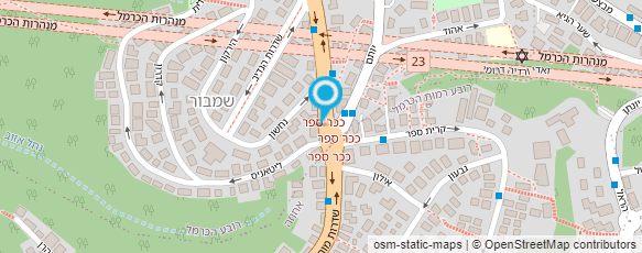 מפת הגעה אל דומינו'ס פיצה