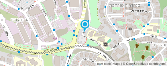 מפת הגעה אל ישיבת "ראשית חכמה"