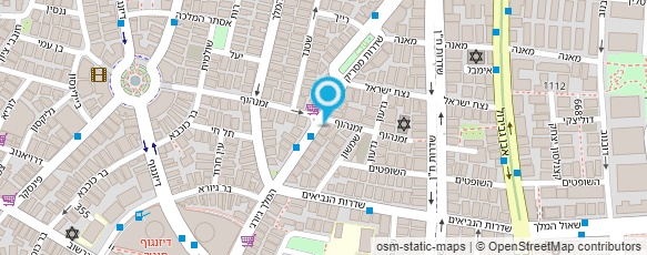 מפת הגעה אל ירקות שיווק מזון