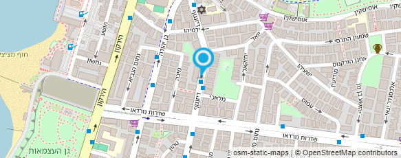 מפת הגעה אל דורין גורן - עיצוב שמלות כלה