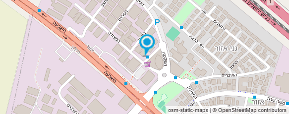 מפת הגעה אל רנסאנס סילבר ייצור תשמישי קדושה בע"מ