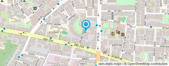 מפת הגעה אל ד"ר הדס אליעזר מומחה א.א.ג.