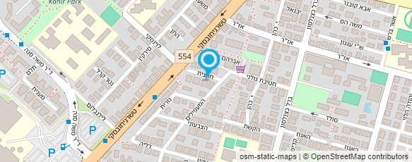 מפת הגעה אל בן דורי עזרא