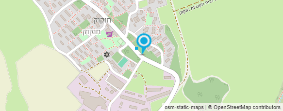 מפת הגעה אל אירוח חוקוק - תיירות ונופש