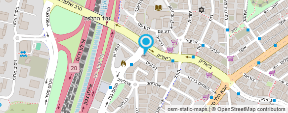 מפת הגעה אל או.סי.אי. מטענים בע"מ מפת הגעה אל או.סי.אי. מטענים בע"מ