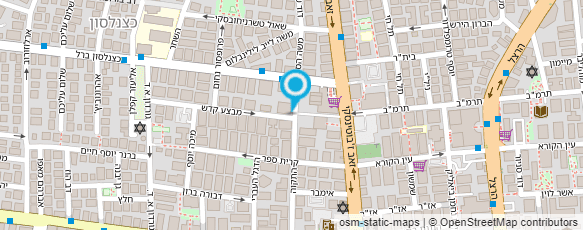 מפת הגעה אל קרנר צביקה