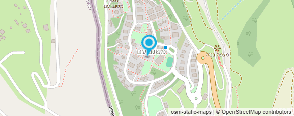 מפת הגעה אל משגב עם