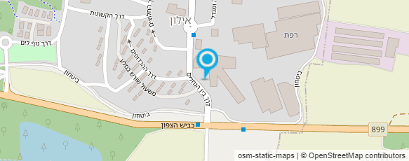 מפת הגעה אל אירוח בקבוץ אילון